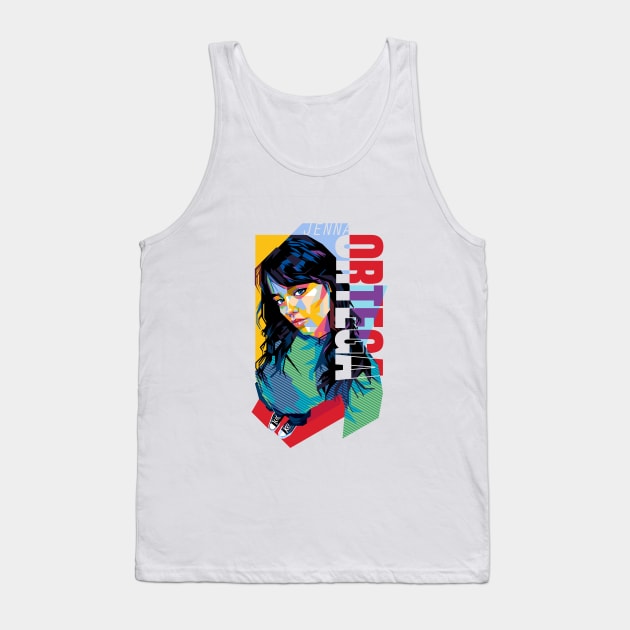 Jenna Wednesday Ortega Tank Top by Laksana Ardie Store